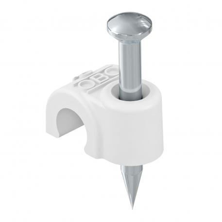 ISO-Nagel-Clip Typ 2011, reinweiß 35 | 11 | 2,0x35 | reinweiß; RAL 9010
